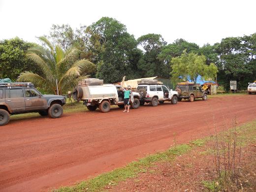 Geländewagen-Convoy nach Cape York