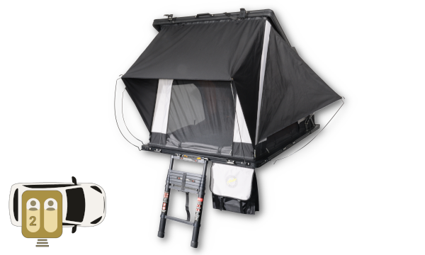 Mulloway hard-shell roof tent