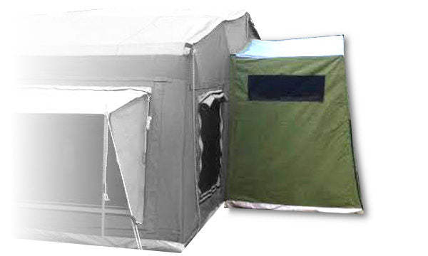 Savannah trailer tent shower room