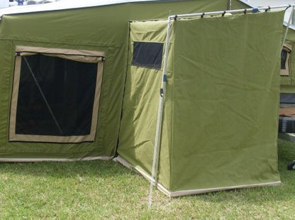 Savannah trailer tent shower room