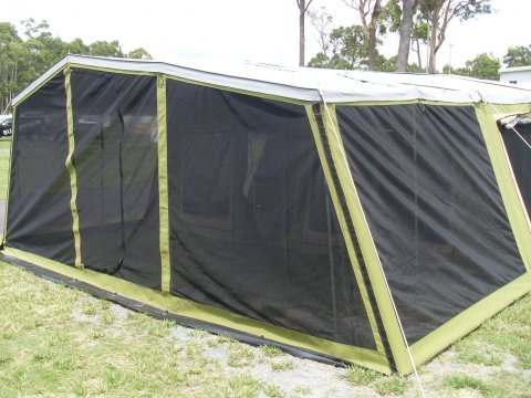 Savannah trailer tent mosquito net room