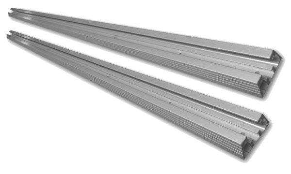 Aluminum mounting profile 140cm (set of 2) for folding roof tent