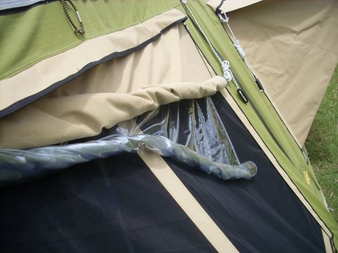 Taiga trailer tent additional room