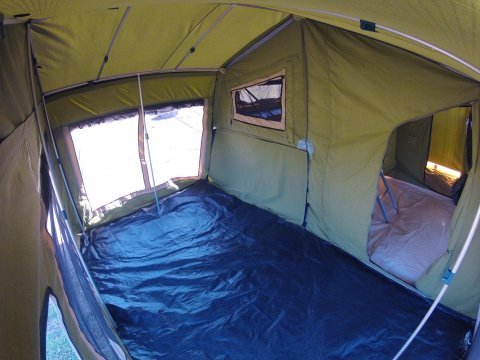 Taiga trailer tent additional room